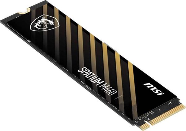 Накопичувач SSD 1TB MSI Spatium M460 M.2 2280 PCIe 4.0 x4 NVMe 3D NAND TLC (S78-440L930-P83)