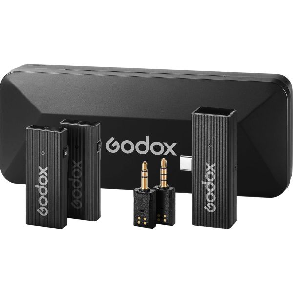 Мікрофонна радіосистема для камери, для смартфона Godox MoveLink Mini UC Kit 2