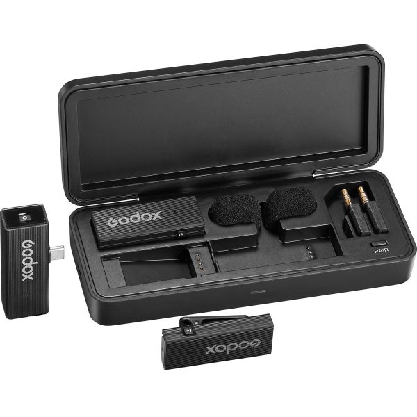 Мікрофонна радіосистема для камери, для смартфона Godox MoveLink Mini UC Kit 2