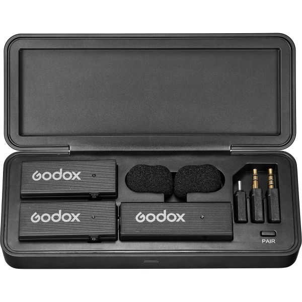 Мікрофонна радіосистема для камери, для смартфона Godox MoveLink Mini UC Kit 2