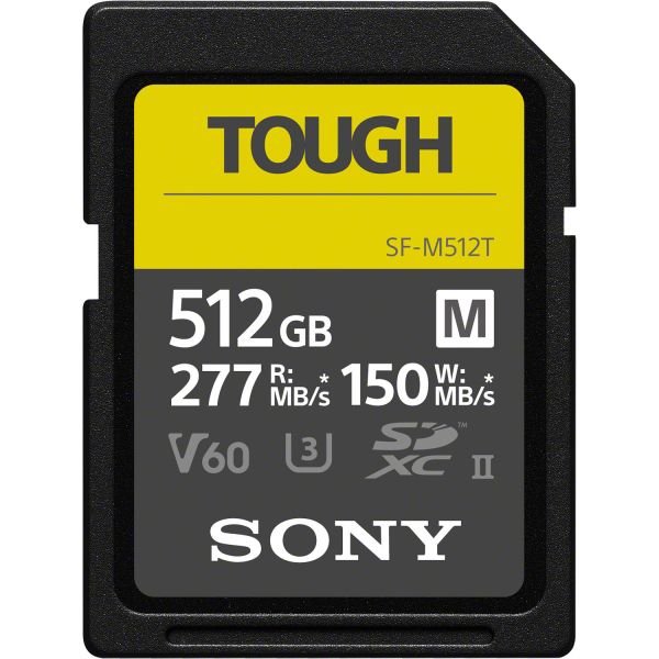 Sony 512GB SF-M Series Tough UHS-II SDXC