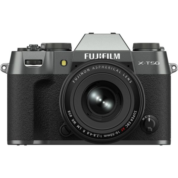 Fujifilm X-T50 kit 16-50mm f/2,8-4,8R LM WR Charcoal Silver (16828650)