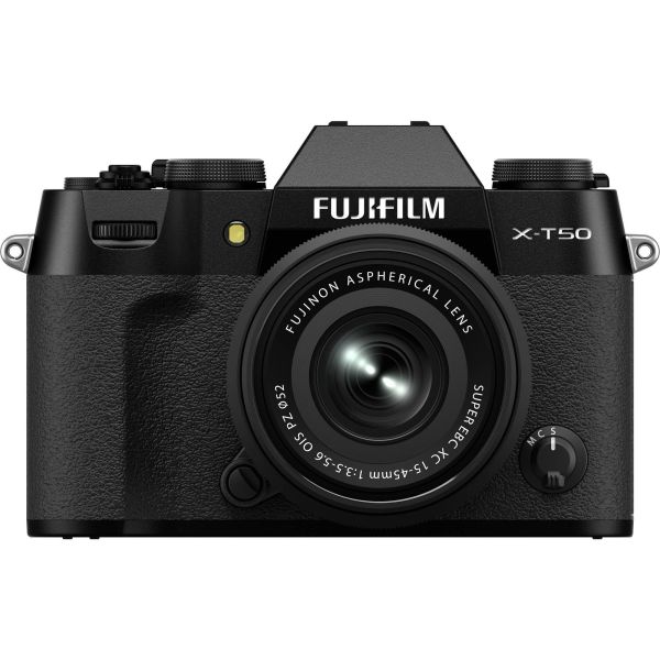 Fujifilm X-T50 kit 15-45mm f/3,5-5,6 Black (16828741)