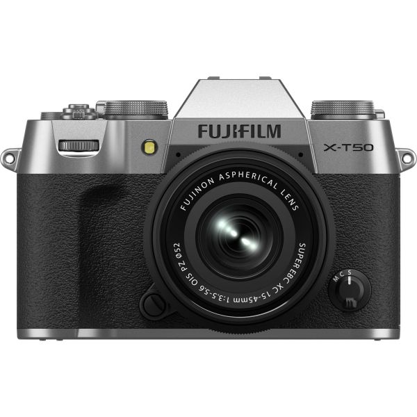 Fujifilm X-T50 kit 15-45mm f/3,5-5,6 Silver (16828832)