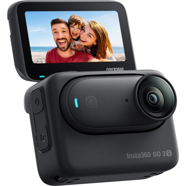 Insta360 GO 3S 4K Standard Bundle 128GB Black (CINSAATA_GO3S13)