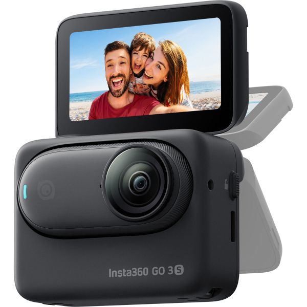 Insta360 GO 3S 4K Standard Bundle 64GB Black (CINSAATA_GO3S14)