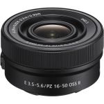 Sony SELP16502 E PZ 16-50mm f/3.5-5.6 OSS II Black Sony SELP16502 E PZ 16-50mm f/3.5-5.6 OSS II Black