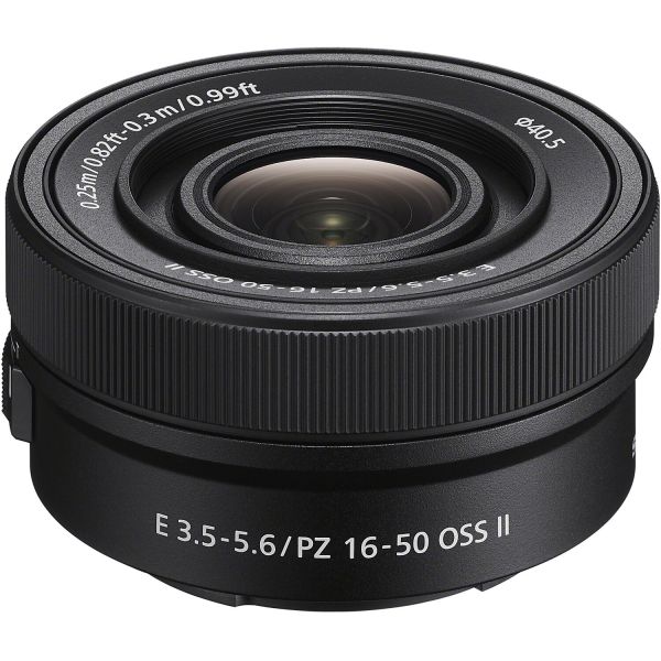 Sony SELP16502 E PZ 16-50mm f/3.5-5.6 OSS II Black