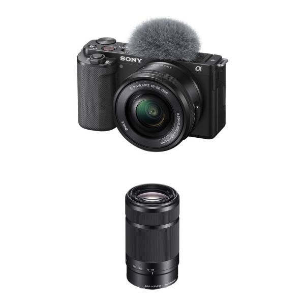 Sony ZV-E10 kit (16-50mm+55-210mm) Black