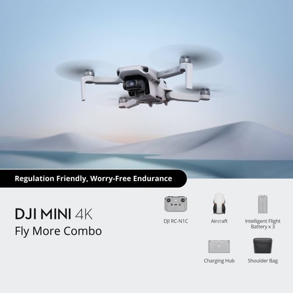 DJI Mini 4K Fly More Combo (CP.MA.00000788.01)