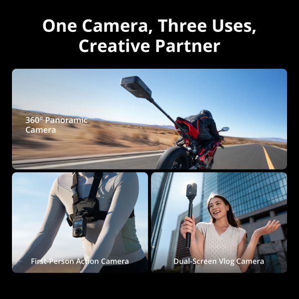 DJI Osmo 360 Action Camera Adventure Combo (CP.OS.00000442.02) DJI Osmo 360 Action Camera Adventure Combo (CP.OS.00000442.02)