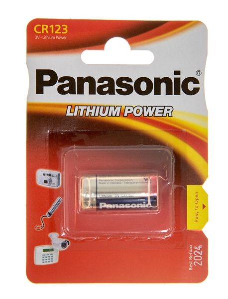 Батарейка Panasonic CR 123A BL 1шт