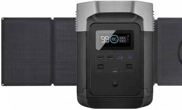 Набор EcoFlow DELTA + 110W Solar Panel Bundle