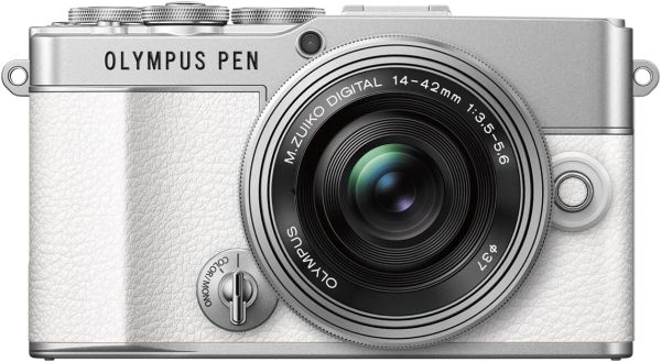 Olympus PEN E-P7 (14-42mm) White/Silver