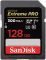 SanDisk 128 GB SDXC UHS-II U3 V90 Extreme Pro (SDSDXDK-128G-GN4IN)