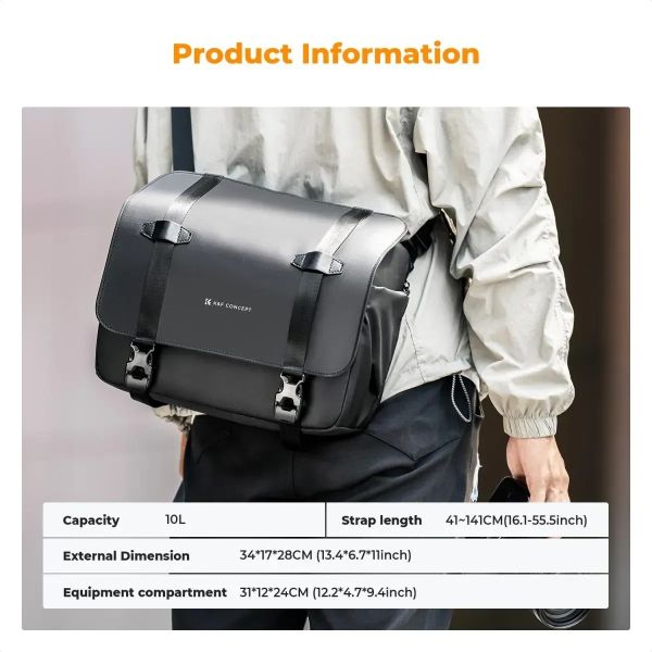 Сумка K&F Concept Sling Bag 10L Urban Wander