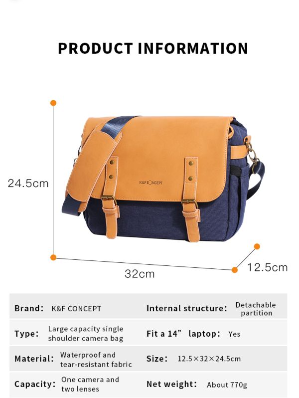 Сумка K&F Concept Blue