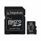 Kingston 64 GB microSDXC Class 10 UHS-I Canvas Select Plus + SD Adapter SDCS2/64GB Kingston 64 GB microSDXC Class 10 UHS-I Canvas Select Plus + SD Adapter SDCS2/64GB