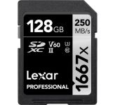 Lexar 128GB Professional 1667x UHS-II SDXC Lexar 128GB Professional 1667x UHS-II SDXC