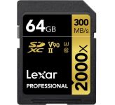 Lexar 64GB Professional 2000x UHS-II SDXC Lexar 64GB Professional 2000x UHS-II SDXC