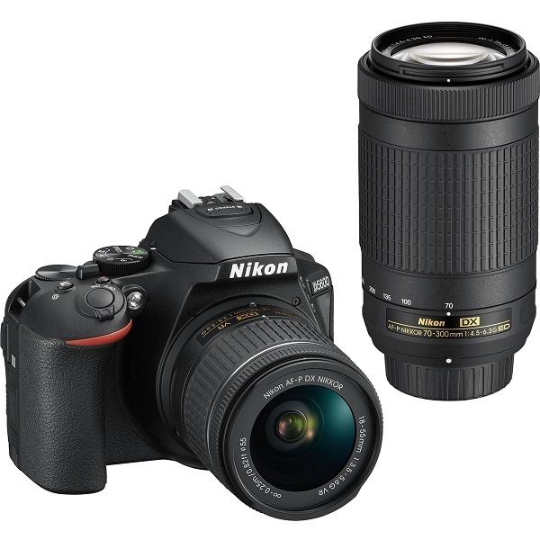 Nikon D5600 kit (18-55mm+70-300mm)