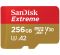 SanDisk 256 GB microSDXC UHS-I U3 Extreme A2 + SD Adapter SDSQXA1-256G-GN6MA SanDisk 256 GB microSDXC UHS-I U3 Extreme A2 + SD Adapter SDSQXA1-256G-GN6MA