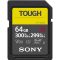 Sony 64 GB SDXC UHS-II U3 V90 TOUGH SF64TG